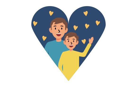 Download Happy Father's Day Flat Conceptual - Happy Collection