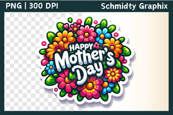 Download Happy Mother's Day Flower Clipart PNG - Mother Collection