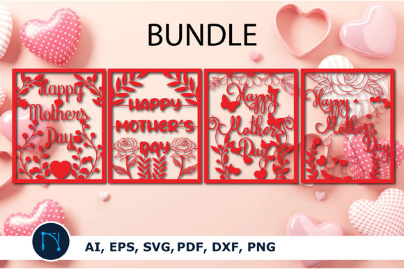 Download Happy Mother’s Day Card Bundle SVG - Mother Collection