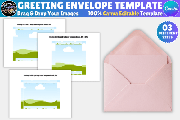 Download Greeting Envelope Canva Template - Plate Collection