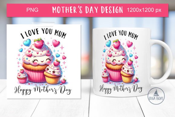 Download I Love You Mum | Happpy Mothers Day Mug - Mother Collection