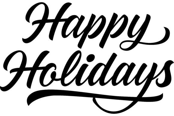Download Happy Holidays Lettering. Holidays Desig - Happy Collection