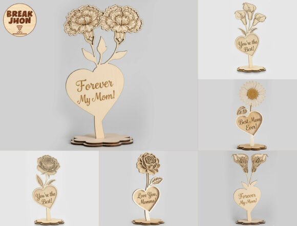 Download Mother’s Day Flower Stand SVG Bundle - Mother Collection