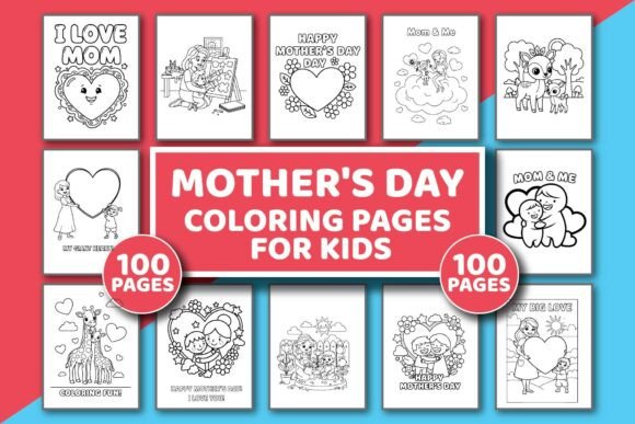 Download Mother’s Day Coloring Book for Kids - Mother Collection